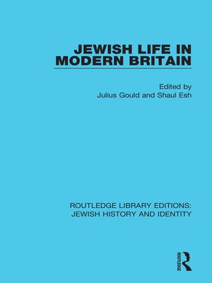 cover image of Jewish Life in Modern Britain